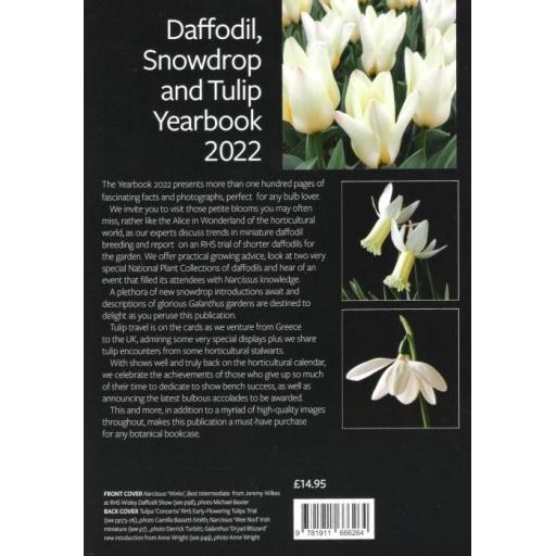 RHS Daffodil, Snowdrop and Tulip Yearbook 2022